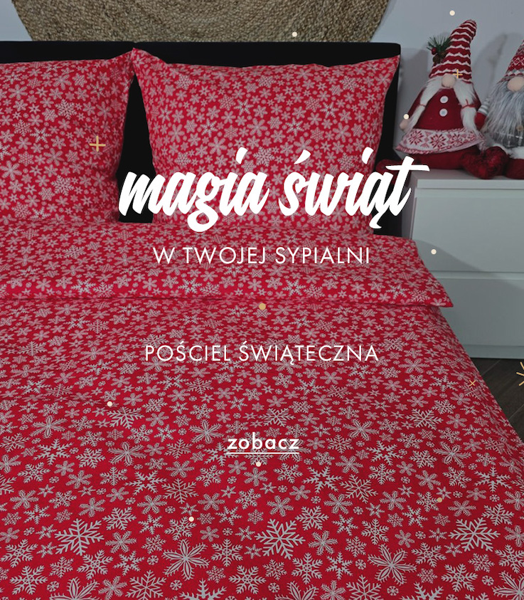 pościel świąteczna