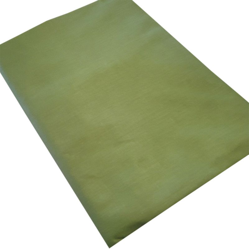 Prześcieradło bawełniane bez gumki Limonkowe 200x220