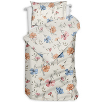 Pościel flanelowa Kolorowe kwiaty 140x200
