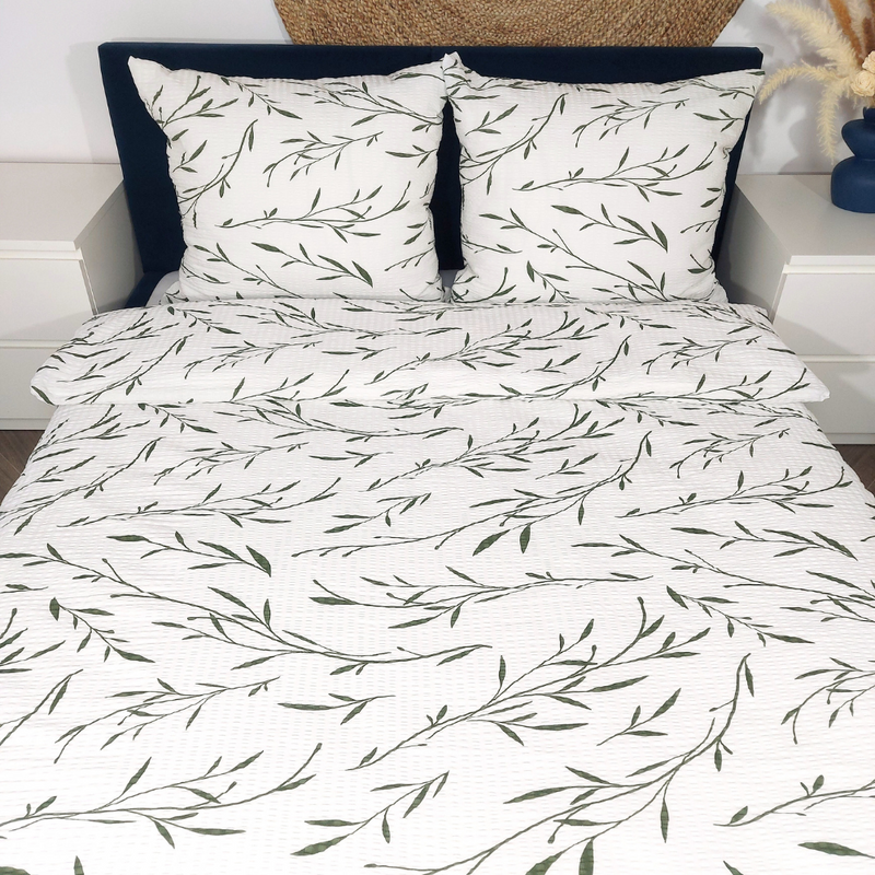 Pościel z kory Delikatne listki 160x200