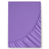 Prześcieradło satyna bawełniana z gumką Fioletowe 160x200