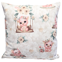 Poszewka bawełniana Świnki 30x50