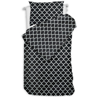 Pościel bawełniana Maroko czarne 140x200