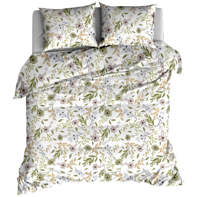 Pościel flanelowa Letnia łąka 160x200