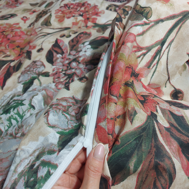 Pościel bawełniana Jesienne hortensje 135x200