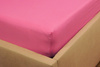 Prześcieradło jersey z gumką różowe 70x140