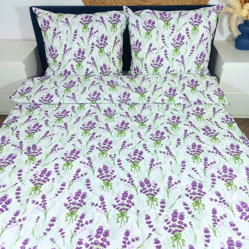 Pościel z kory Lawenda 160x200