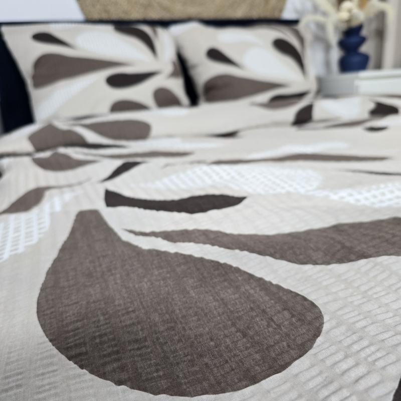 Pościel z kory Łezki beżowe 160x200