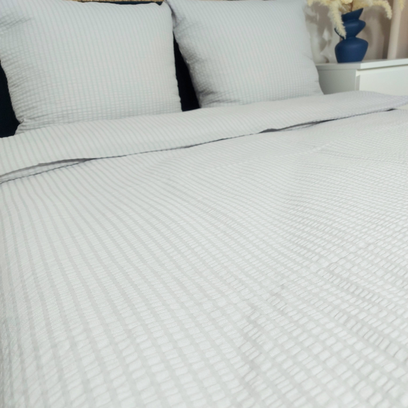 Pościel z kory Szara 160x200