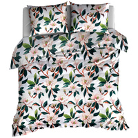 Pościel bawełniana Magnolia biała 200x200