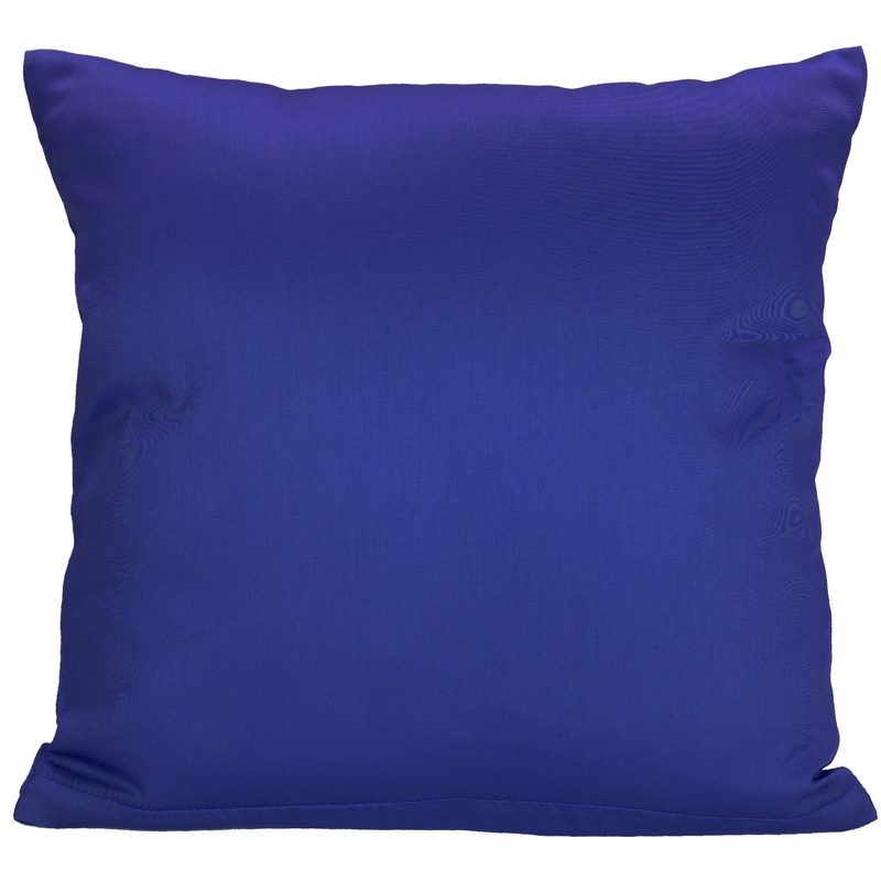 Poszewka z satyny bawełnianej Kobaltowa 50x70