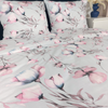 Pościel flanelowa Pudrowy kwiat 160x200