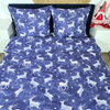 Pościel bawełniana Nocne renifery  150x200