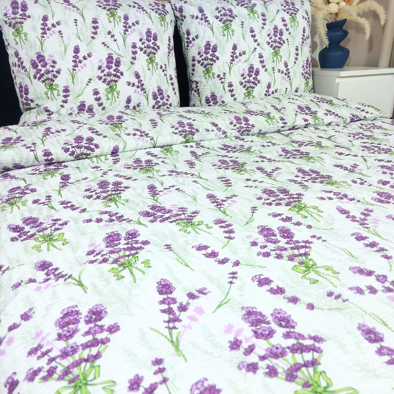 Pościel z kory Lawenda 160x200