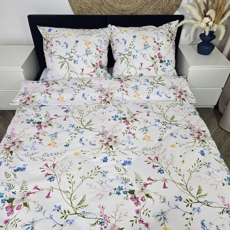 Pościel bawełniana Kwiat wiśni 160x200