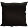 Poszewka z satyny bawełnianej Czarna 70x80