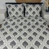 Pościel z kory Ornament szary 160x200