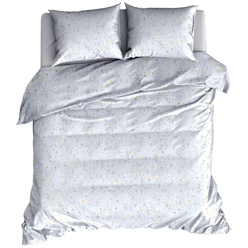 Pościel bawełniana Błękitna łączka 150x200