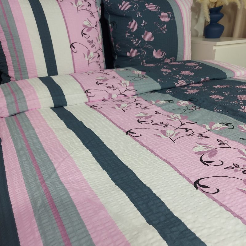 Pościel z kory Kwiaty w odbiciu róż 160x200