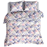 Pościel bawełniana Chevron kolorowy 150x200