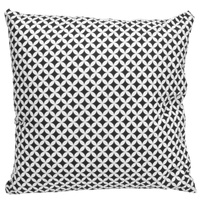 Poszewka bawełniana Marakesz czarny 70x80