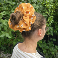 Gumka do włosów Muślinowa MAXI Scrunchies Koty