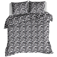 Pościel bawełniana Mozaika szara 150x200