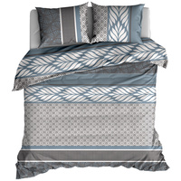 Pościel flanelowa Boho denim 180x200