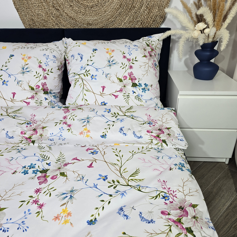 Pościel bawełniana Kwiat wiśni 160x200