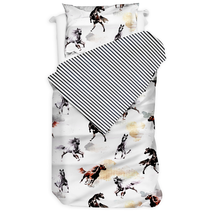 Pościel bawełniana Konie w galopie 140x200