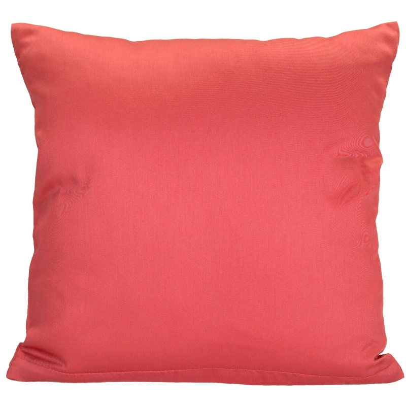 Poszewka z satyny bawełnianej Czerwona 50x60