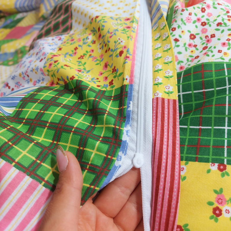 Pościel bawełniana Kolorowy patchwork  135x200