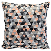 Poszewka bawełniana Mozaika łososiowa 30x50