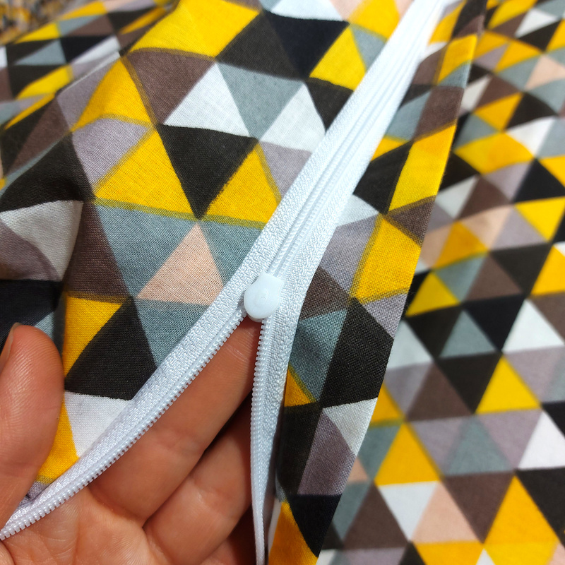 Pościel bawełniana Mozaika miodowa 160x200