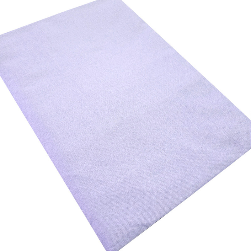 Prześcieradło bawełniane bez gumki Wrzosowe 220x260