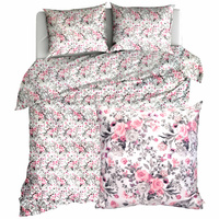 Pościel bawełniana Różyczki w bieli 150x200