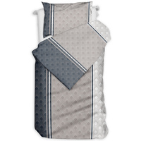 Pościel flanelowa Skandynawska granat 140x200