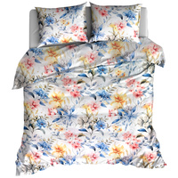 Pościel bawełniana Malowane kwiaty 220x200