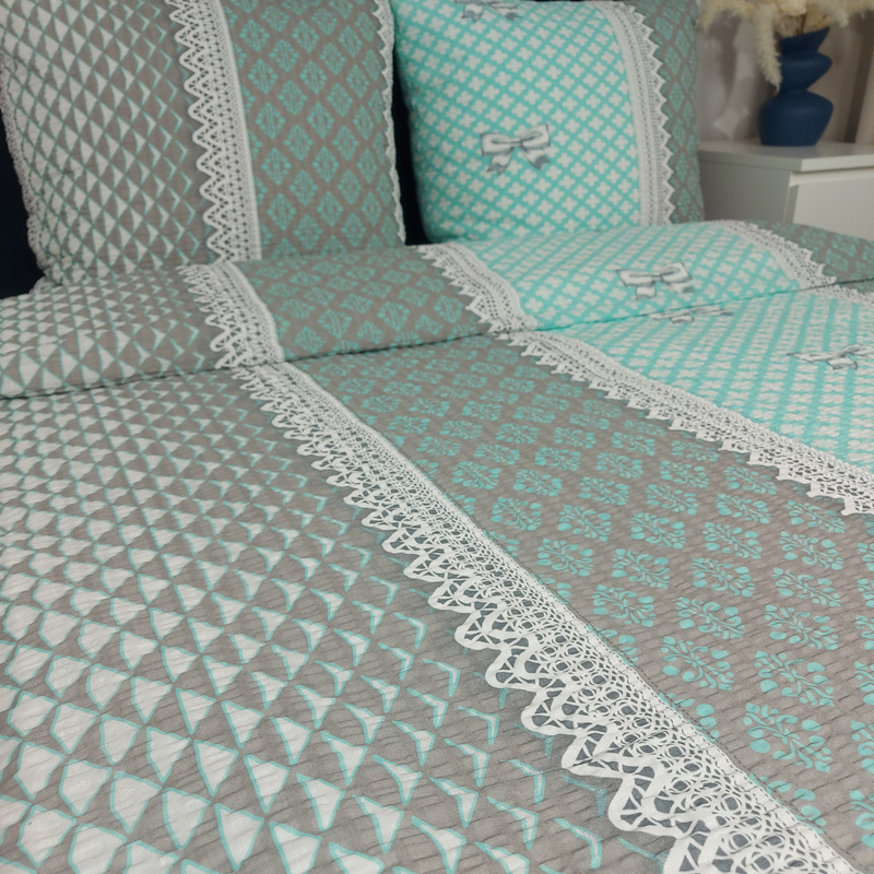 Pościel z kory Wstążka koronka 160x200