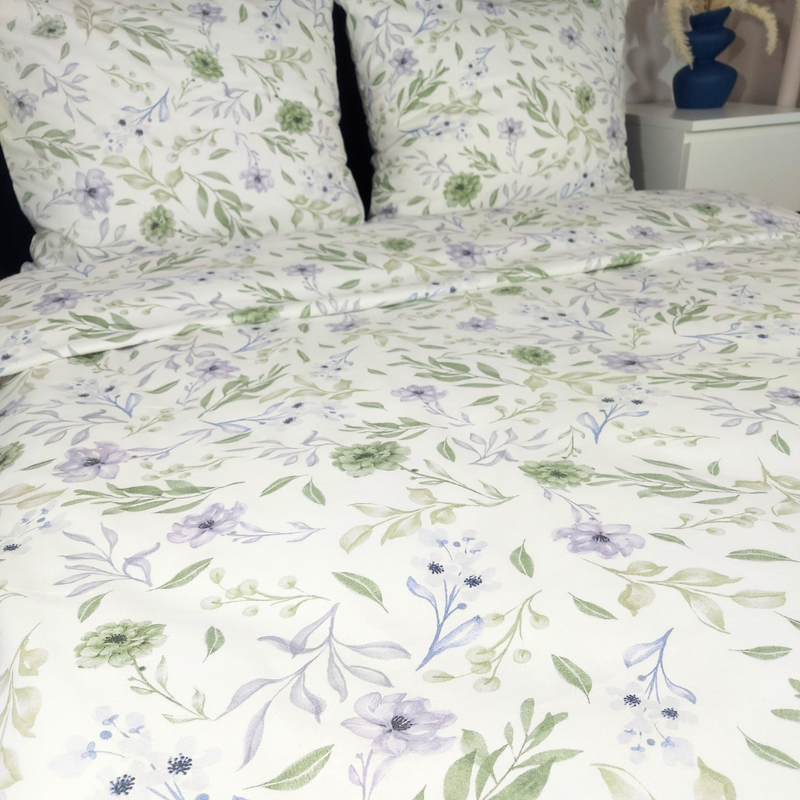 Pościel flanelowa Wiosenna łąka 160x200