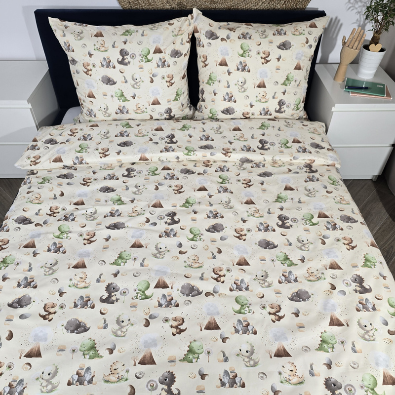 Pościel bawełniana Dino 150x200