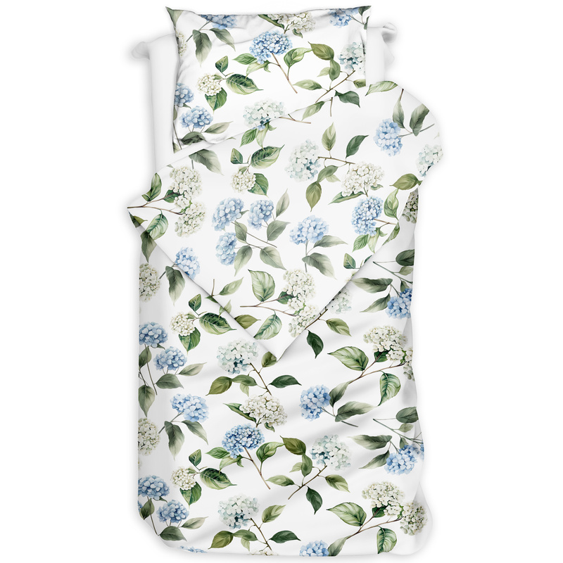 Pościel flanelowa Hortensje 140x200