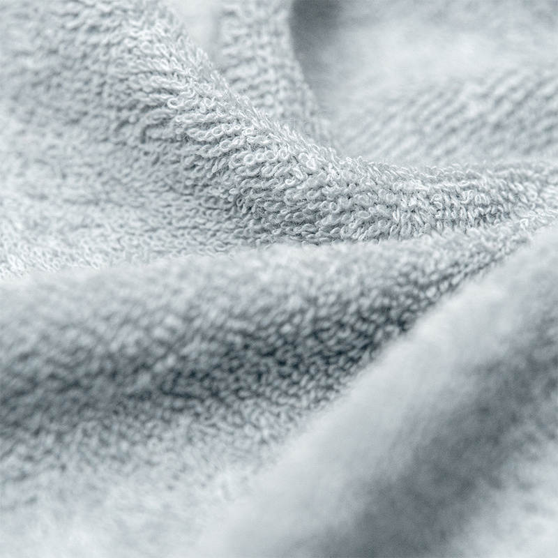 Prześcieradło frotte z gumką popielowe 200x220