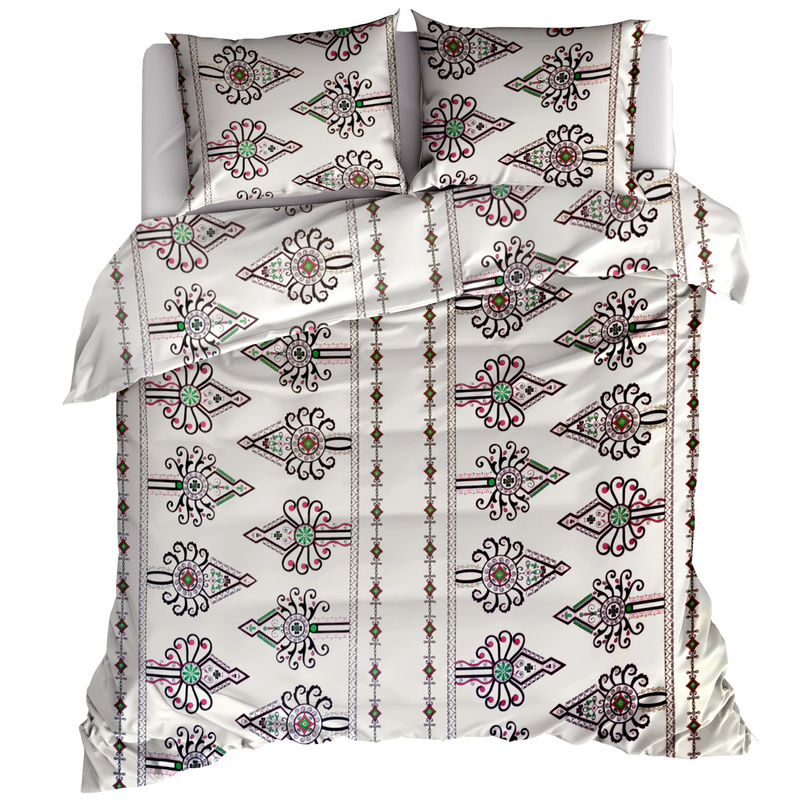 Pościel bawełniana Kremowa parzenica 160x200