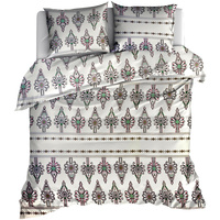 Pościel bawełniana Kremowa parzenica 180x200