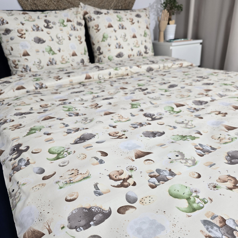 Pościel bawełniana Dino 140x200