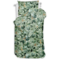 Pościel flanelowa Florystyka w zielenii 140x200