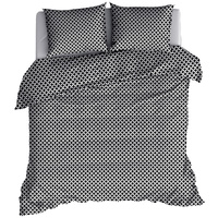 Pościel bawełniana Marrakesz czarny 150x200