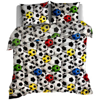 Pościel bawełniana Kolorowa piłka 150x200