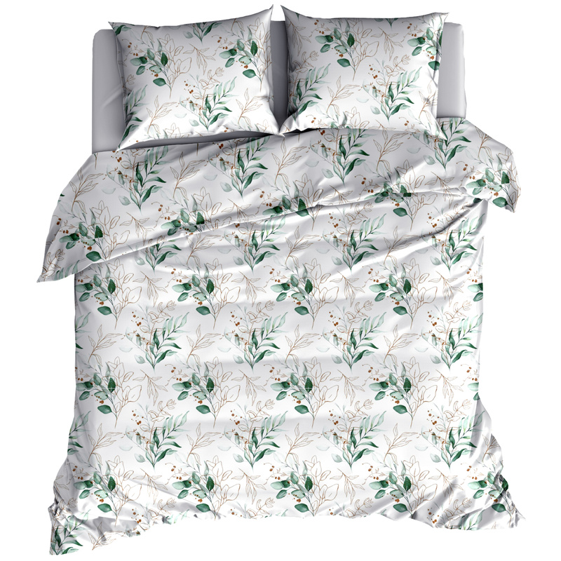 Pościel flanelowa Listki  200x200